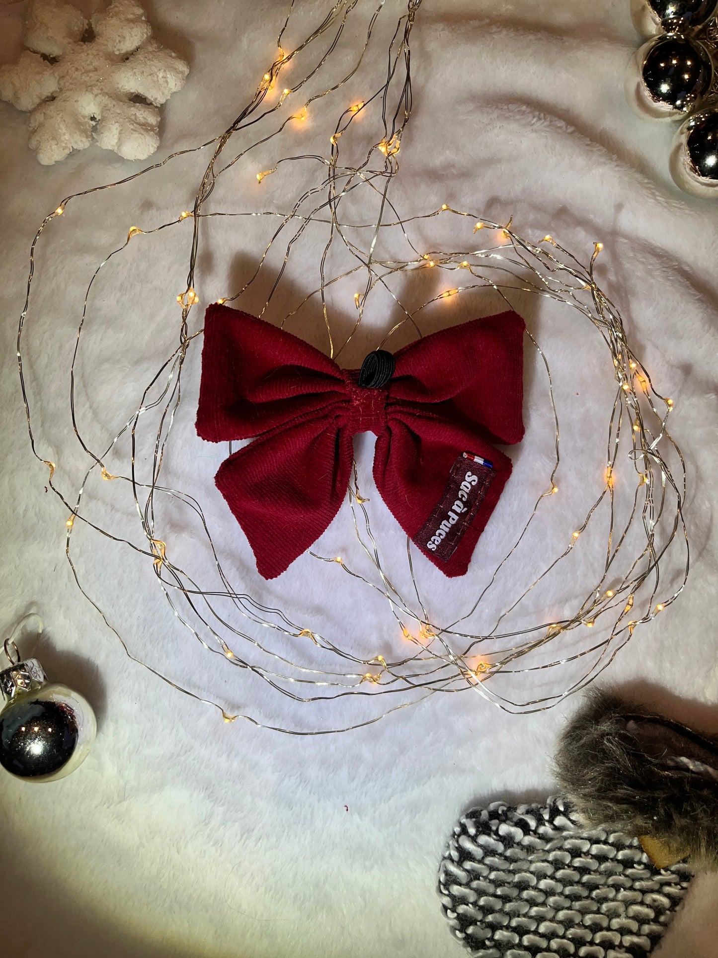 Nœud Velours de Noël