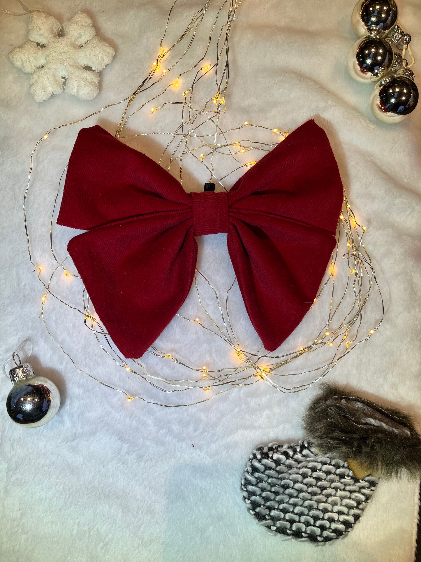 Nœud Velours de Noël