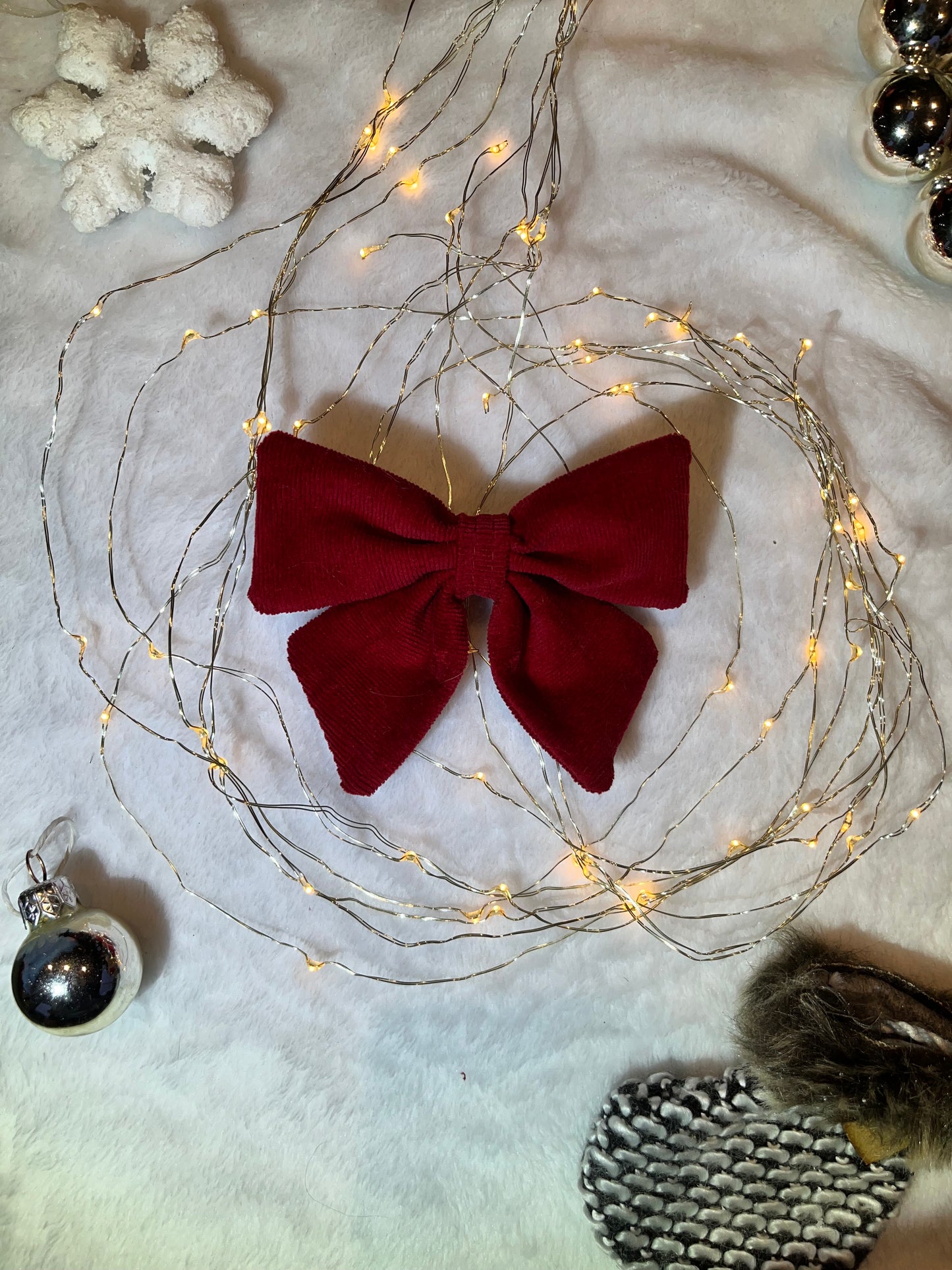 Nœud Velours de Noël
