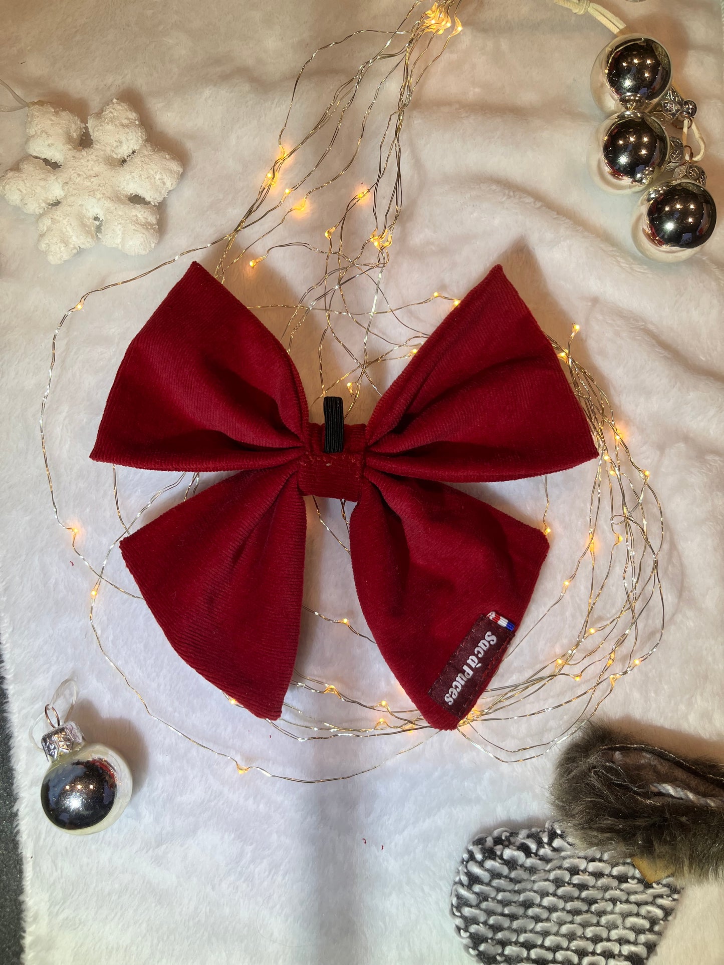 Nœud Velours de Noël